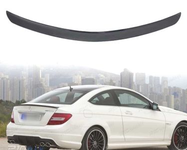 Becquet Coffre Pour Mercedes Classe C W204 – ABS, Prêt à Peindre, Style Sportif