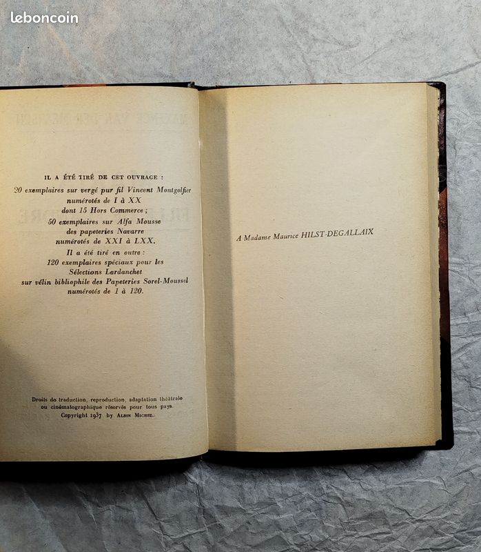 Maria Fille de Flandre ( Maxence Van Der Meersch ) / Albin Michel / 1952 (image 3)