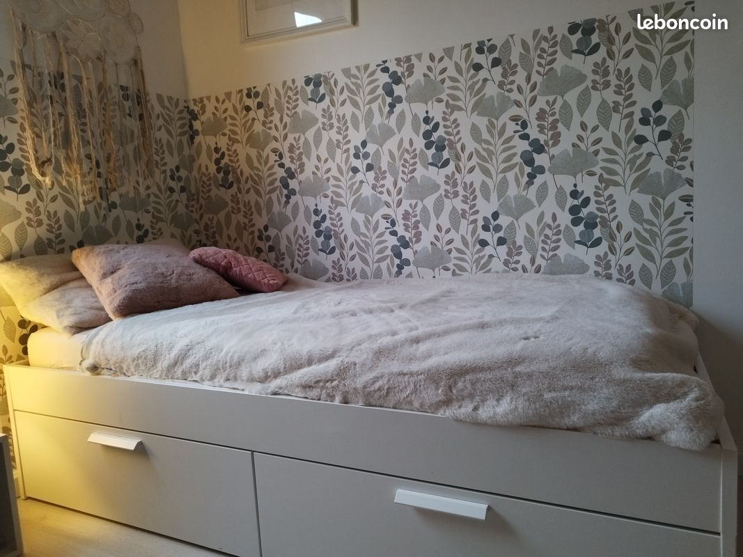 Lit brimme ikea 90/200 (image 1)