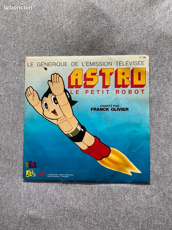 Astro Le Petit Robot - 45 Tours (par Franck Olivier) (image 1)