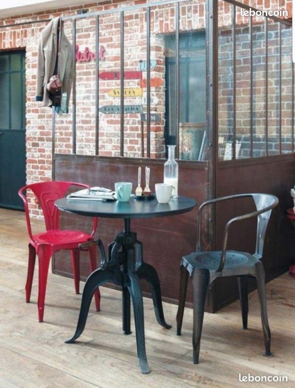 Plateau Tournant Apéro Maison Du Monde – Noir Métal/céramique – Style Rustique Vintage