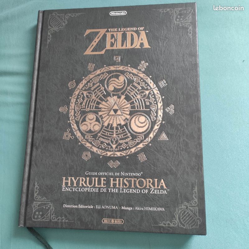 ZELDA HYRULE HISTORIA beau livre collection (image 1)