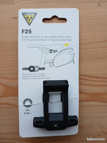 Topeak F25 Fixation sacoche de selle système QuickClick Neuf | CRO