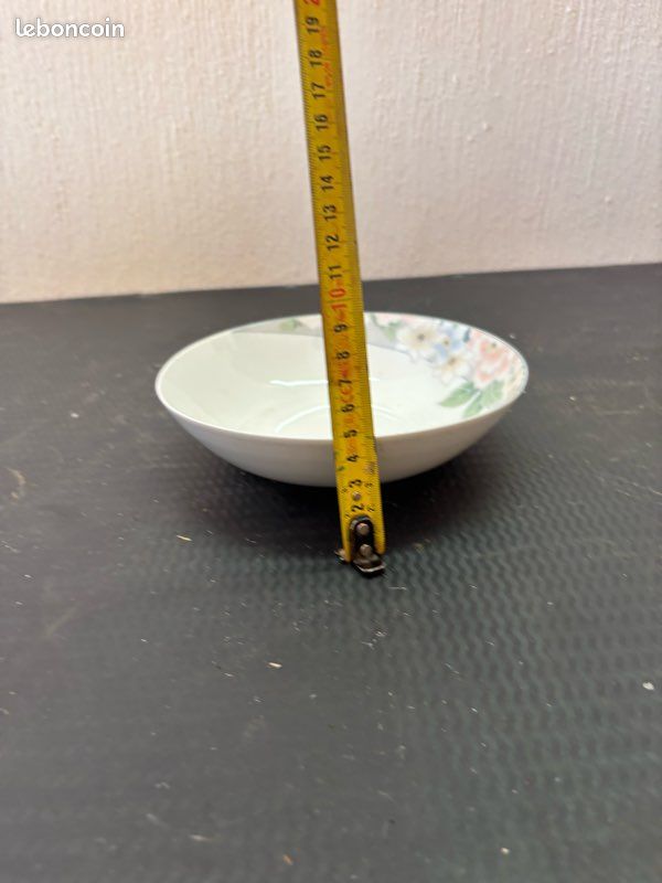 Service 10 Coupelles Porcelaine Eschenbach Bavaria Décor Floral (image 6)