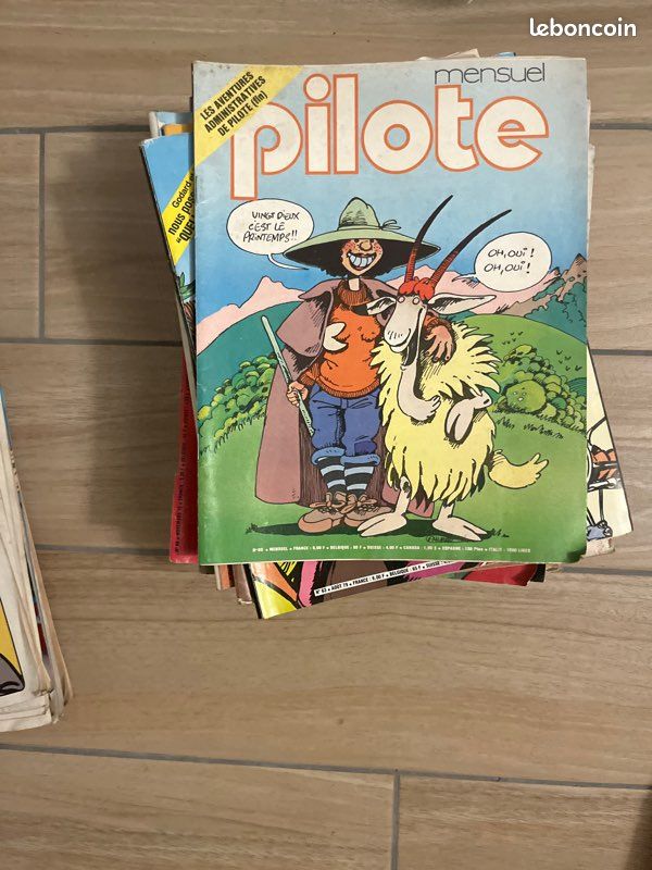 BD journal Pilote 35 numéros de 1977 à 1979 (image 2)