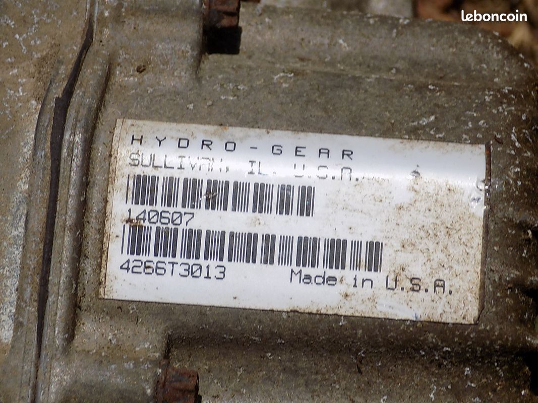 Boîte Hydrostatque de tracteur tondeuse (image 3)