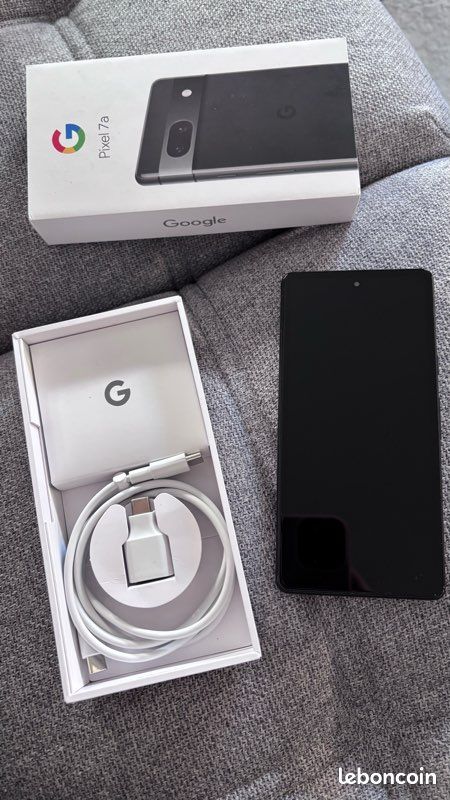 Pixel 7a noir charbon 5G (image 1)