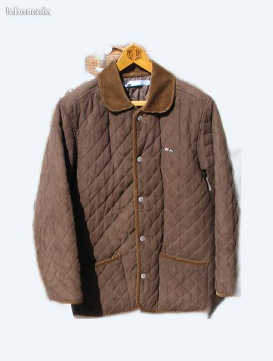 Veste type barbour matelassée "Mise au Green" (image 1)