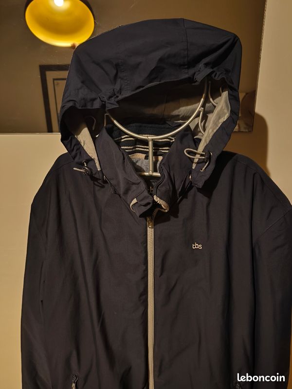 Blouson marine homme imperméable TBS XL Vêtements