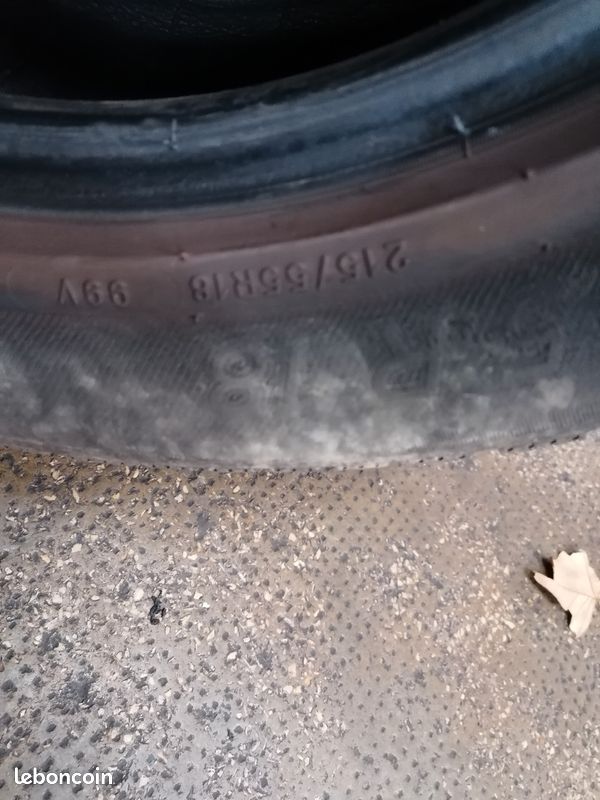 2 Pneus 215/55R18 (image 2)