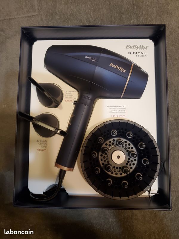 Sèche-cheveux Babyliss ionique (état neuf) Électroménager