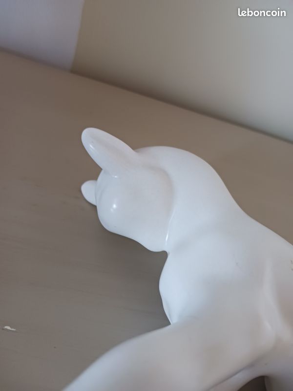 Chevreau blanc en céramique (image 8)