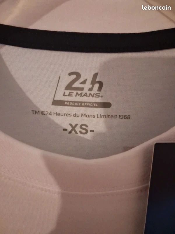 Neuf T-shirt 24H Le Mans par Celio be normal - Superbe qualité en 100% coton - Tailles XS et XL (image 4)
