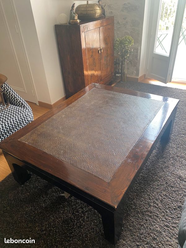 À vendre table basse en acajou (image 2)
