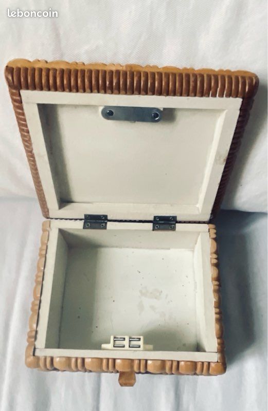 Boîte bijoux bambou vintage (image 6)