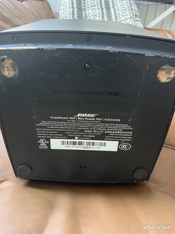 Caisson Bose Bass Module 700 Bose Acoustimass 300 (image 8)