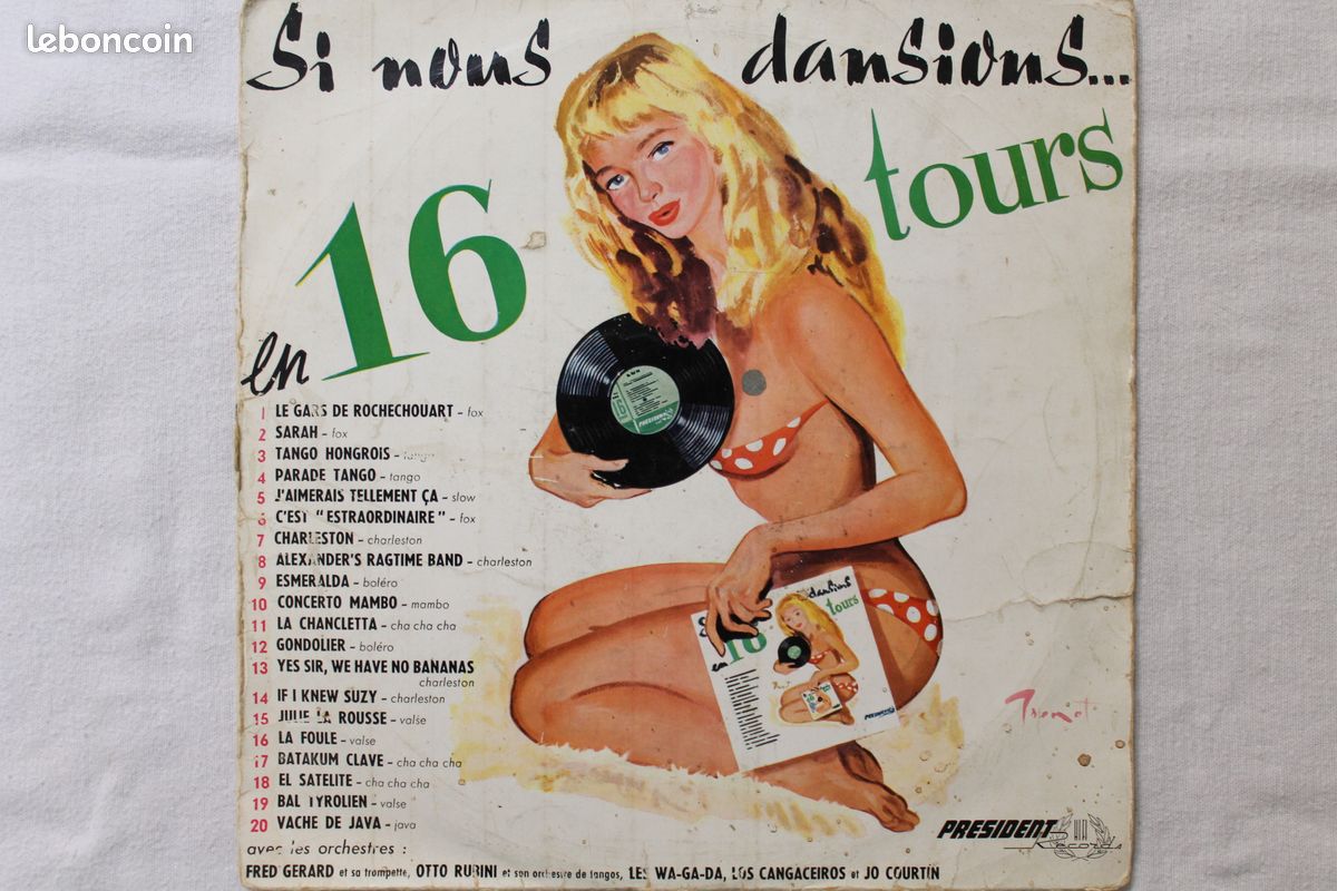 VINYLE 16 TOURS Si nous dansions... SIDE26 (image 1)