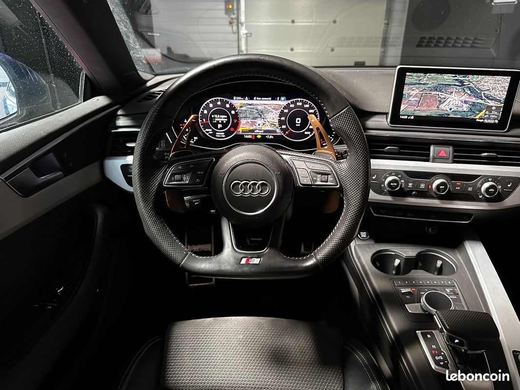 AUDI A5 A5 2.0 TFSI 190 S tronic 7 S Line - SUIVI HISTORIQUE COMPLET - SIEGES CHAUFFANTS - BANGOLUFSEN (image 15)