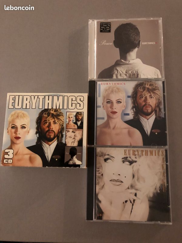 Eurytmics coffret 3cd revenge/savage/peace (image 2)
