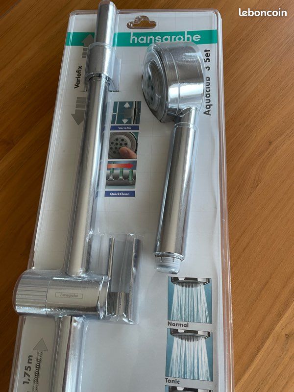 HANSGROHE Set de douche AQUACLUB 3 set NEUF sous blister (image 3)