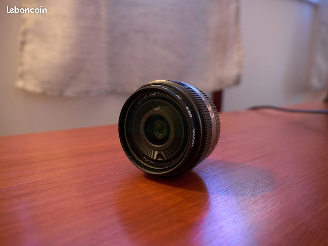 Objectif Panasonic Lumix G 14 Mm F/2.5 ASPH - Pancake - Monture MFT - Occasion