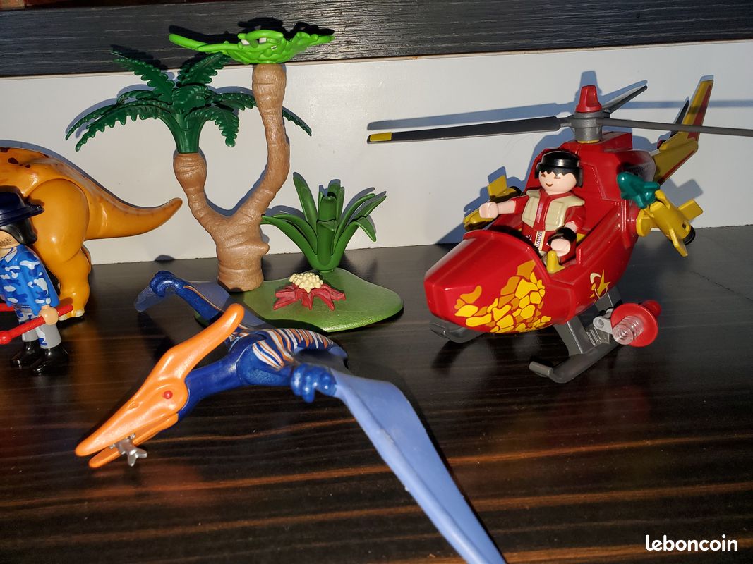 Playmobile dinosaure hélicoptère (image 3)