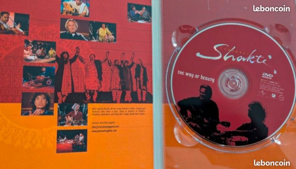 DVD John Mc Laughlin Shakti (image 3)