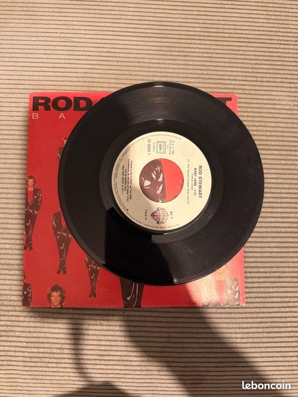 Vinyle 45 Tours Rod Stewart Baby Jane (image 3)