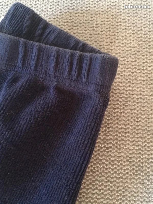 Legging bleu marine 5/6ans (image 3)