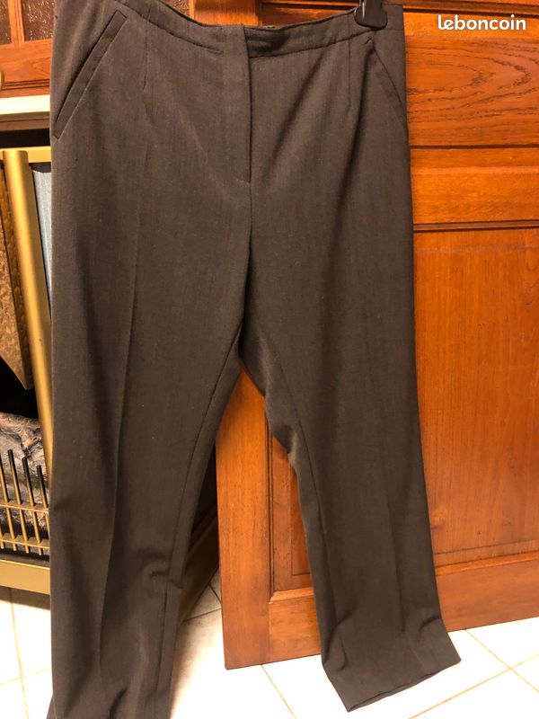 Pantalon marron femme T42 (image 1)