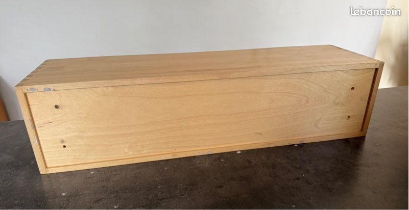 IKEA Forhoja vintage meuble étagère à épices en bois et verre (image 5)