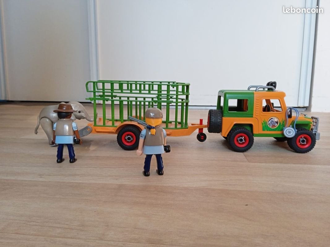 Playmobil voiture elephanteau 6957 (image 1)