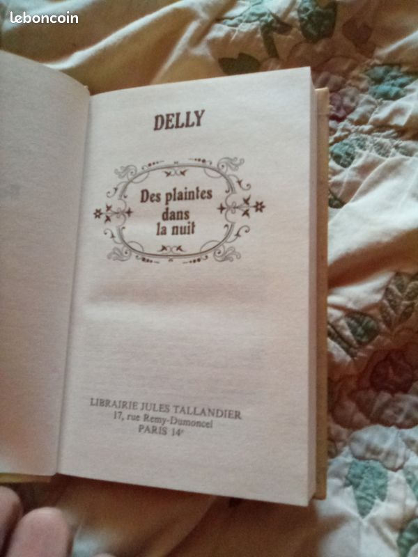 Livre " Delly, Des plaintes dans la nuit" (image 3)