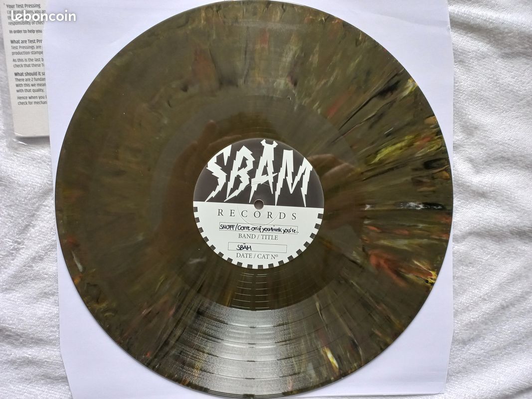 Vends vinyle coloré test press Come And Have A Go if You Think You're Rachmaninoff (image 2)