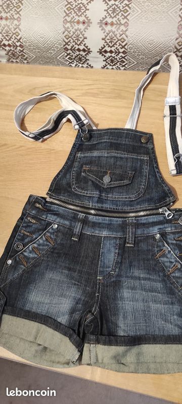 Salopette short (image 3)