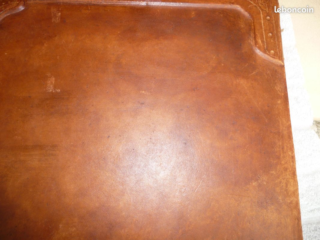 Grand sous-main de bureau en cuir (image 11)