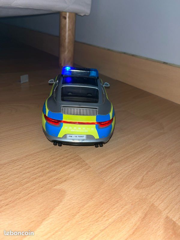 Voiture de police Porsche Playmobil (image 3)