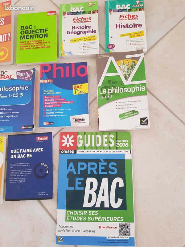Livres divers BAC Étudiant (image 2)
