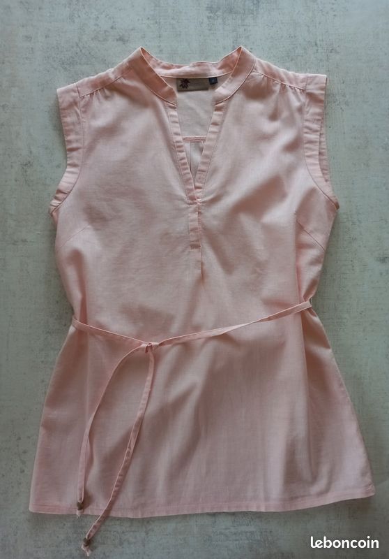 Tunique rose pâle Neuve 38 (image 2)