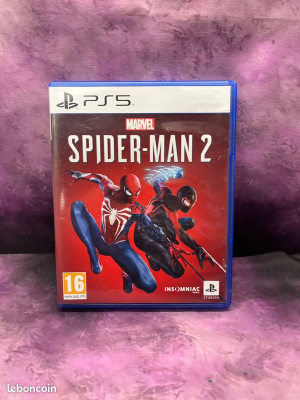 Jeu Spider-Man 2 – PS5 – Marvel – Édition Complète – Très Bon état (2023)