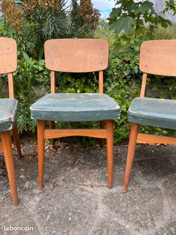 Chaise vintage vintage (image 4)