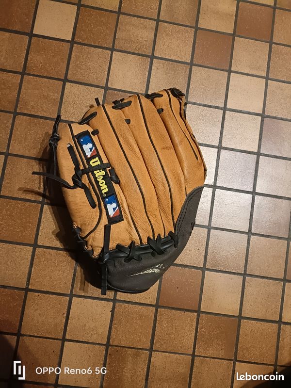 Ensemble Gants De Baseball Wilson Hard & Training – Noir/marron, Occasion (marques)