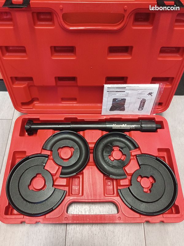 Kit compresseur de ressorts d'amortisseurs télescopique KraftMuller (image 1)