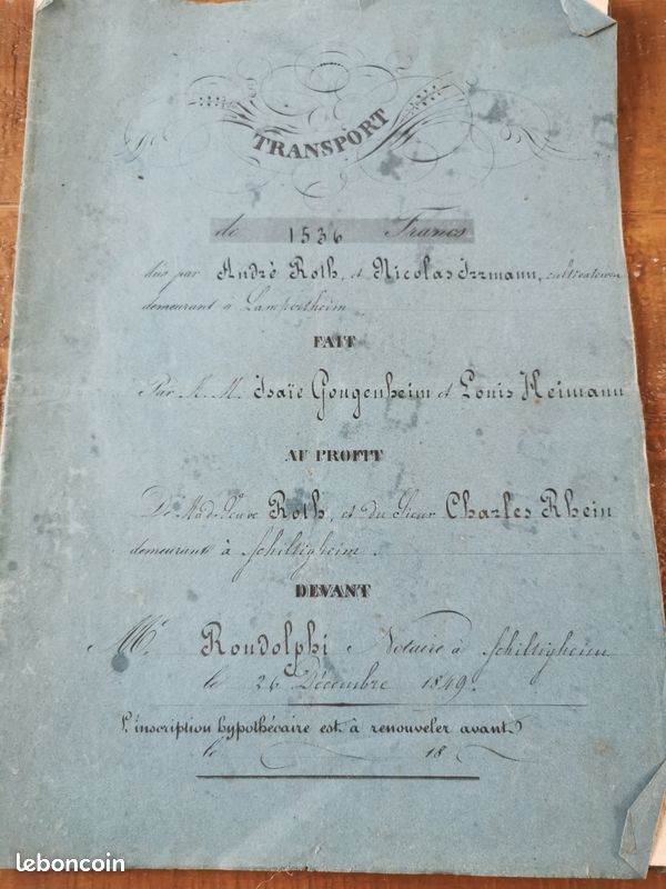 Acte Notarié Original De 1884 – Dépôt De Testament Abbé Chirode (Me Lebarbé) – 7 Pages
