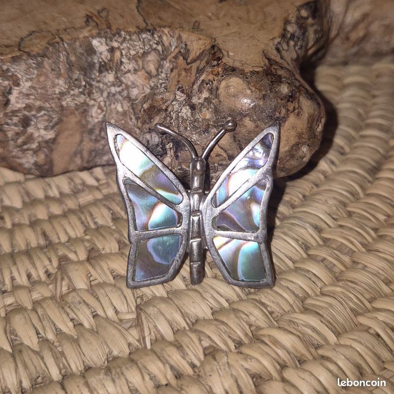 Broche Ancienne Papillon/insecte - Occasion, Pièce Vintage