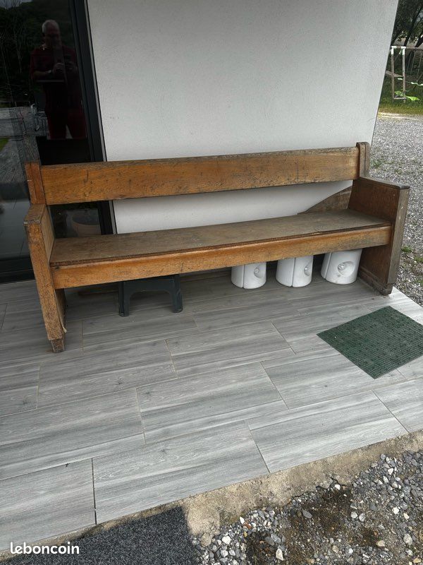 Banc bois à restaurer (image 3)