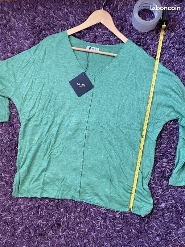 Pull col V Lacomy taille unique Vêtements