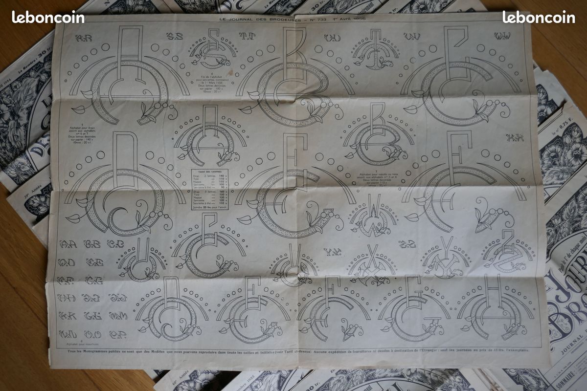 Ancien Album Toute La Broderie N° Spécial 122 - 1964 - État D'occasion
