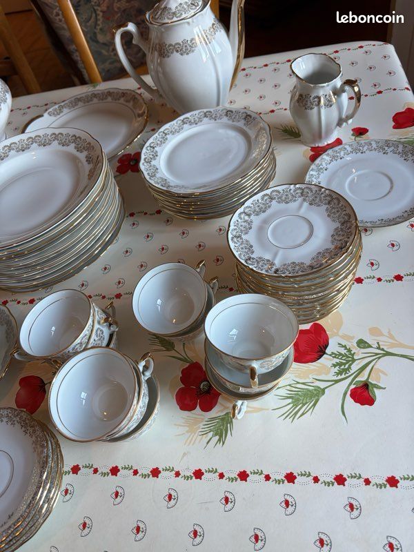 Verre à eau ABEILLE bord doré La Rochère | Savons & Chiffons