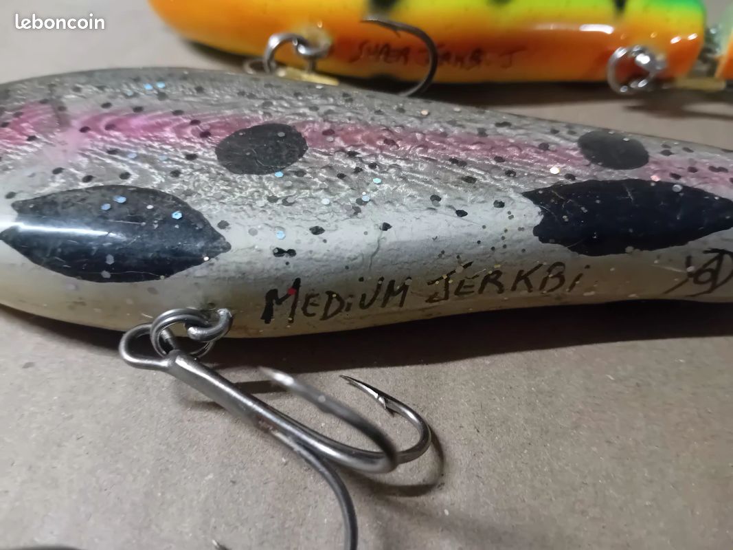 Lot de 40 de Spinner de pêche en métal pour leurres appâts Spinner